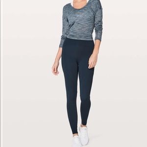 NWT Lululemon Lead the Pack Tight Teal 4